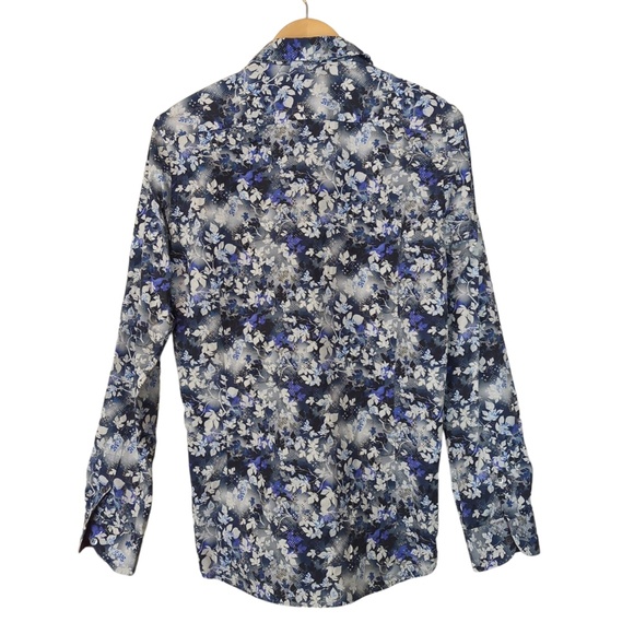 Ted Baker Men’s Floral Long Sleeve Button Down Shirt - Picture 5 of 16